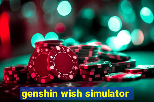 genshin wish simulator